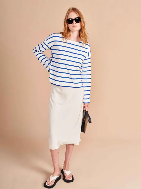 Shop Breton Long Sleeve Tee Women Tees