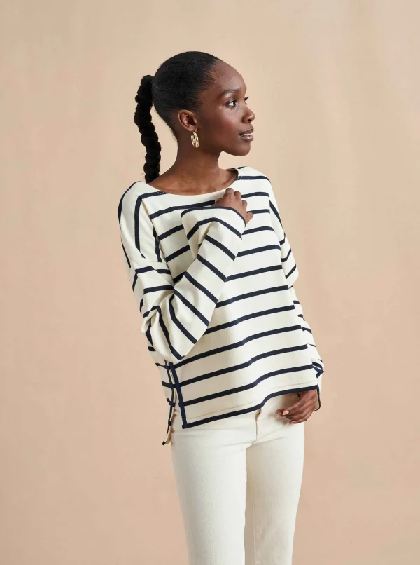 Shop Breton Long Sleeve Tee Women Tees