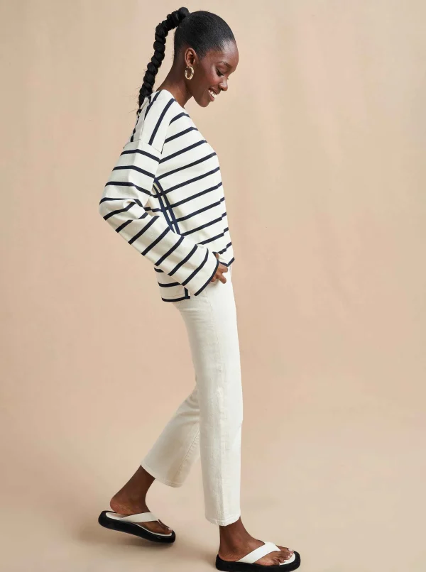 Shop Breton Long Sleeve Tee Women Tees