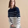 Online Color Block Marin Sweater Women Sweaters