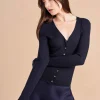 Discount Fine Line Cardigan Women Cardigans