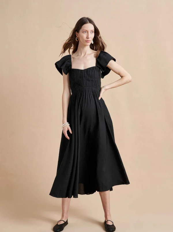 Store Flavia Dress Women Midi Dresses