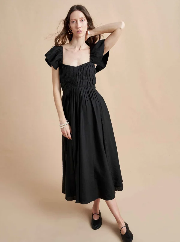 Store Flavia Dress Women Midi Dresses