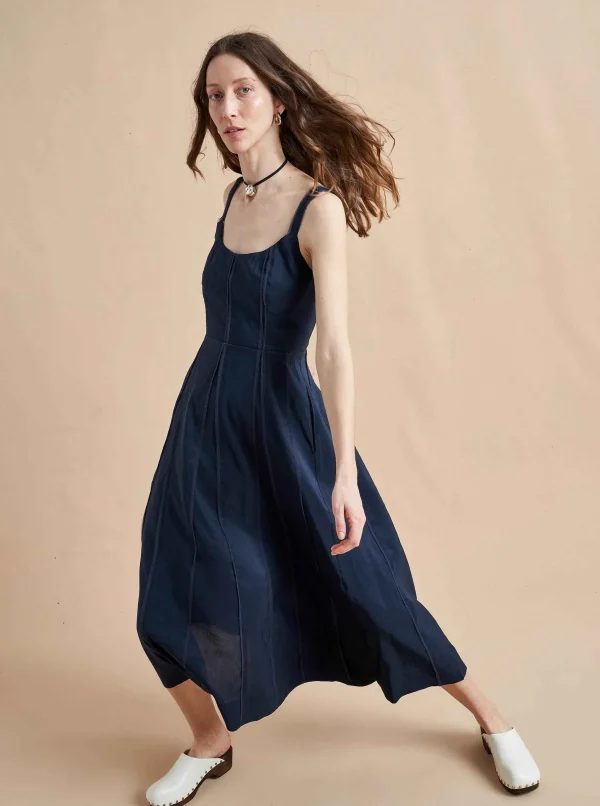 New Georgia Dress Women Midi Dresses