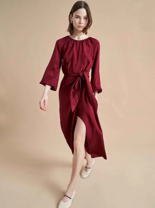 Fashion Imogen Dress Women Midi Dresses