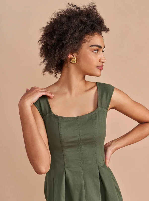 Hot Ivy Dress Women Midi Dresses