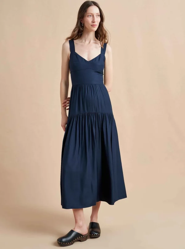 New Laura Lee Dress Women Midi Dresses