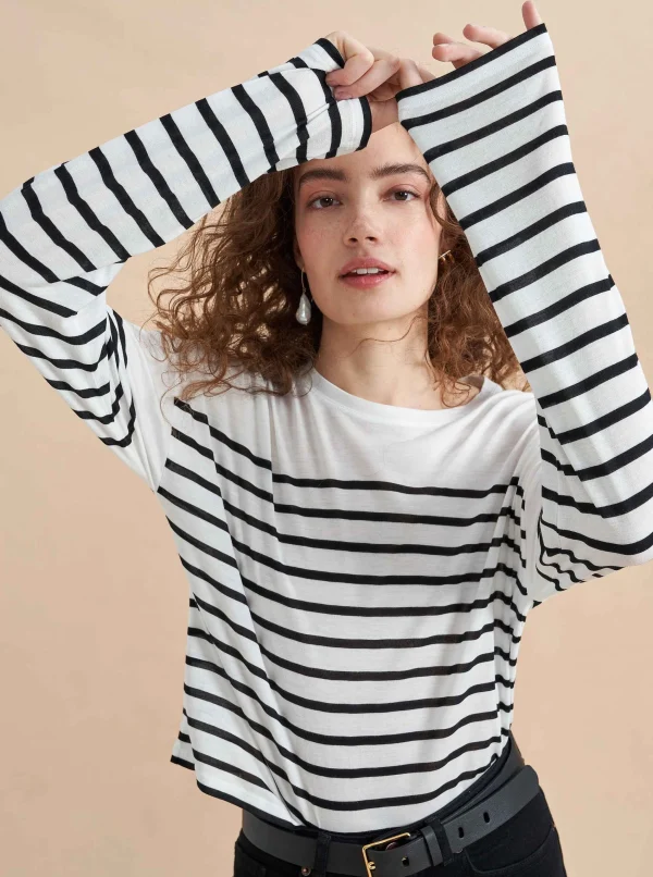 Flash Sale Long Sleeve Teddy Tee Women Tees