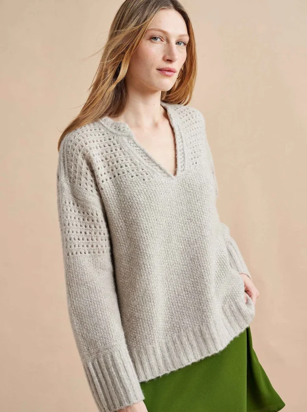 Sale Maxime V Neck Sweater Women Sweaters