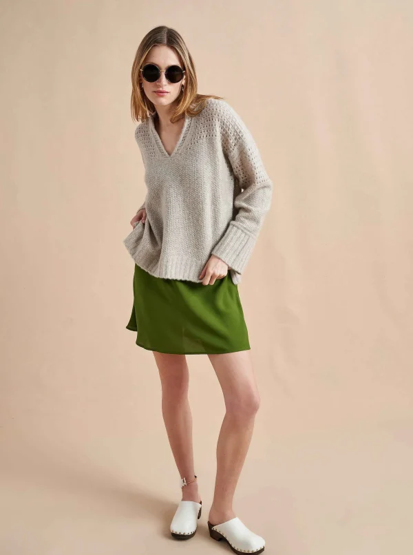 Sale Maxime V Neck Sweater Women Sweaters