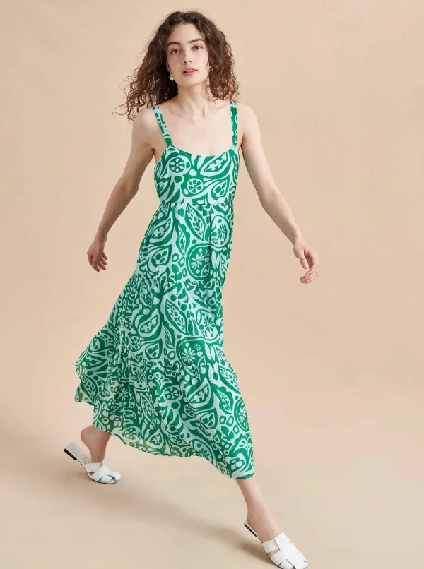 Store Melisa Dress Women Midi Dresses