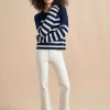 Sale Mini Striped Toujours Sweater Women Sweaters