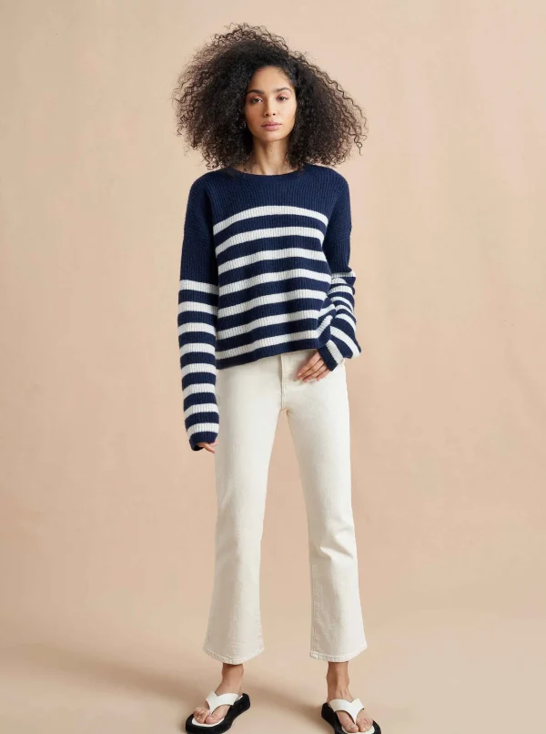 Sale Mini Striped Toujours Sweater Women Sweaters