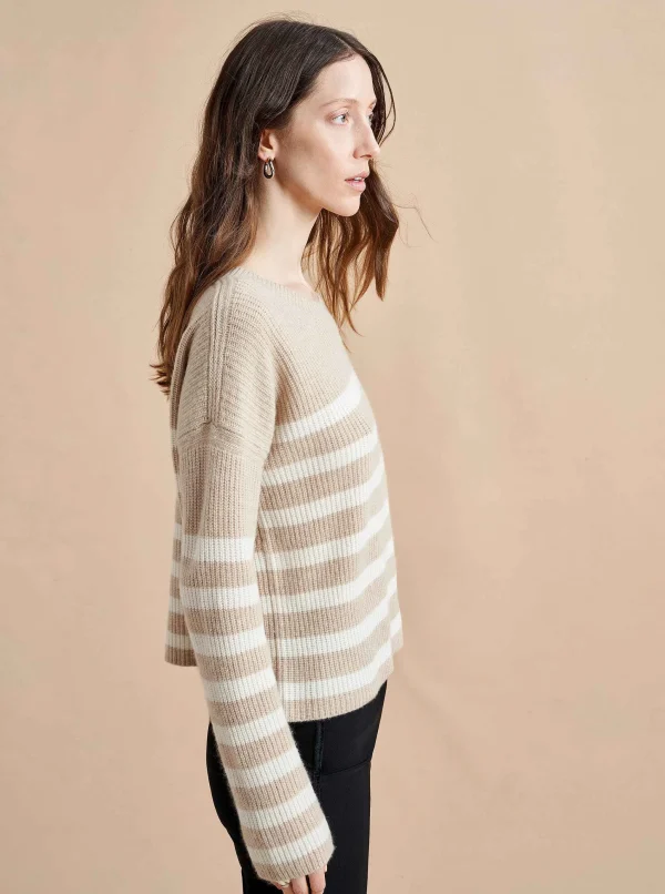 New Mini Striped Toujours Sweater Women Sweaters