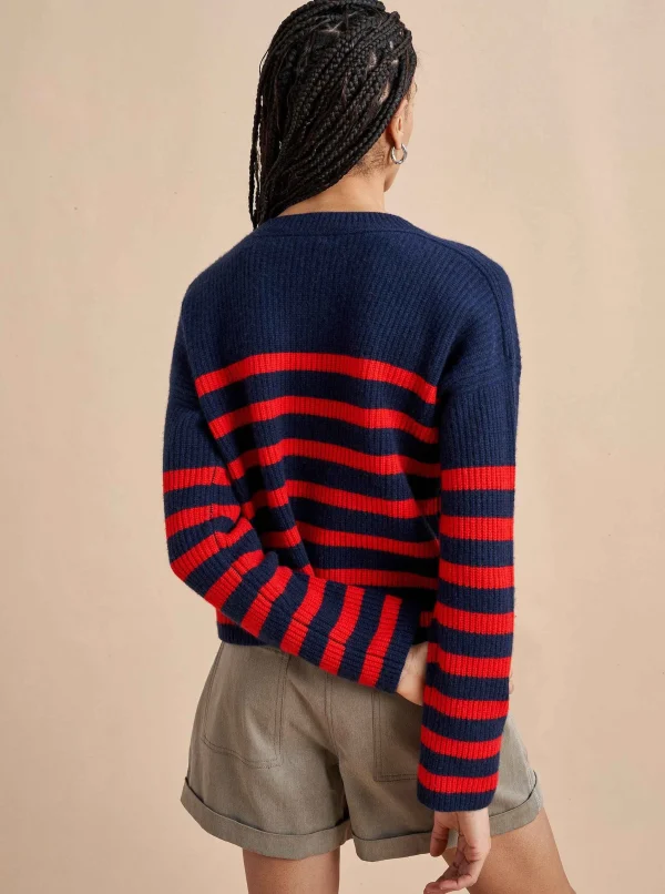 Shop Mini Striped Toujours Sweater Women Sweaters