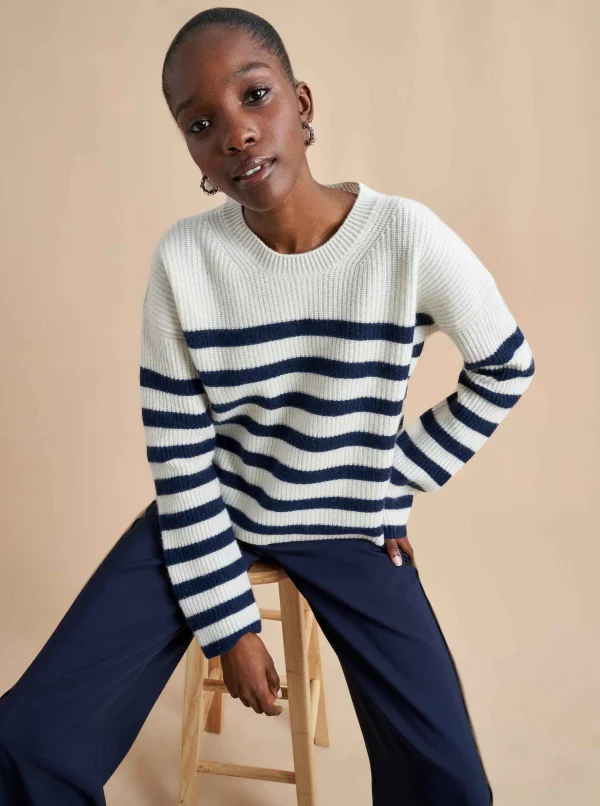 Store Mini Striped Toujours Sweater Women Sweaters