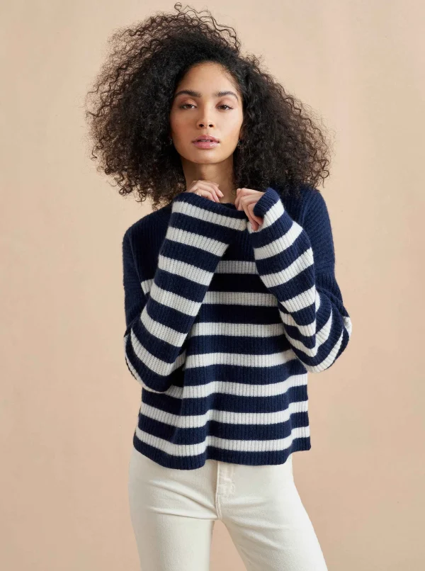 Sale Mini Striped Toujours Sweater Women Sweaters