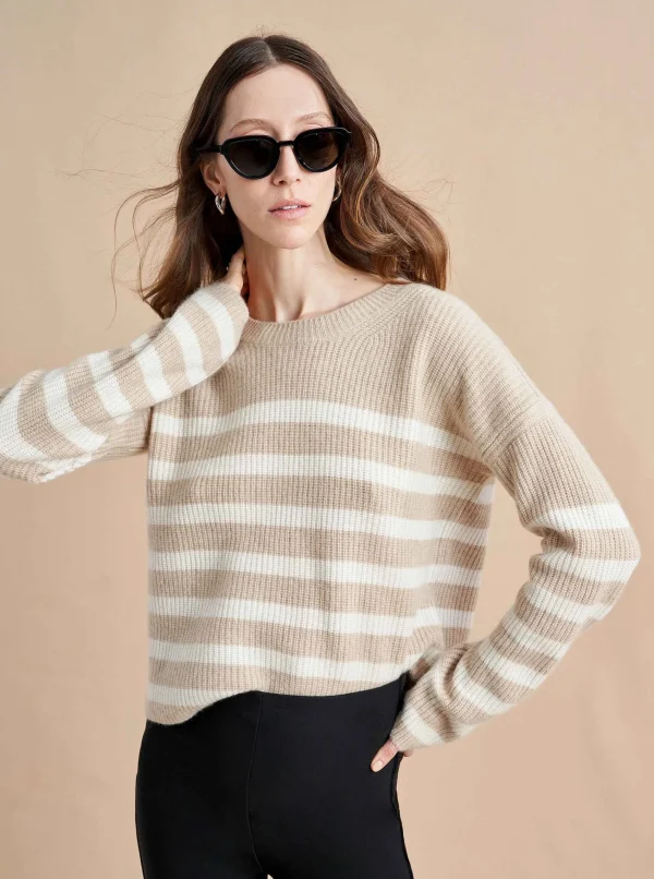 New Mini Striped Toujours Sweater Women Sweaters