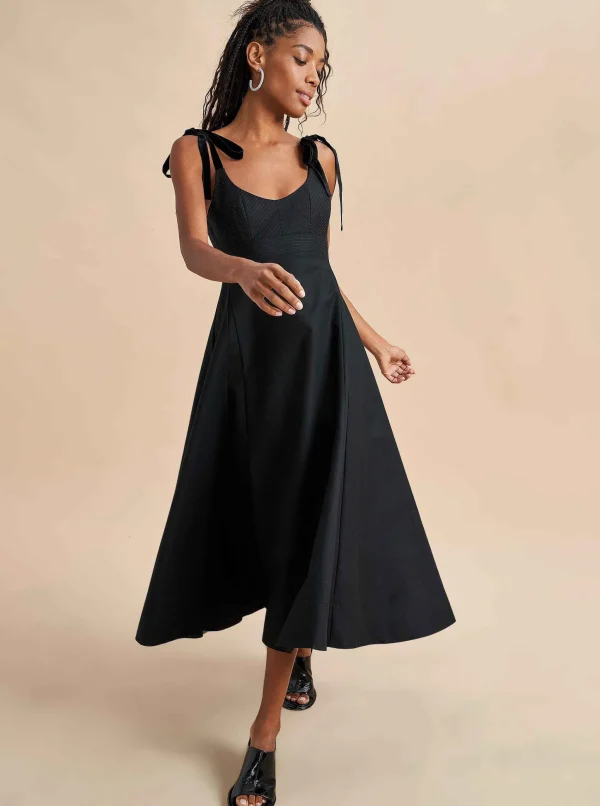 New Rebecca Dress Women Midi Dresses