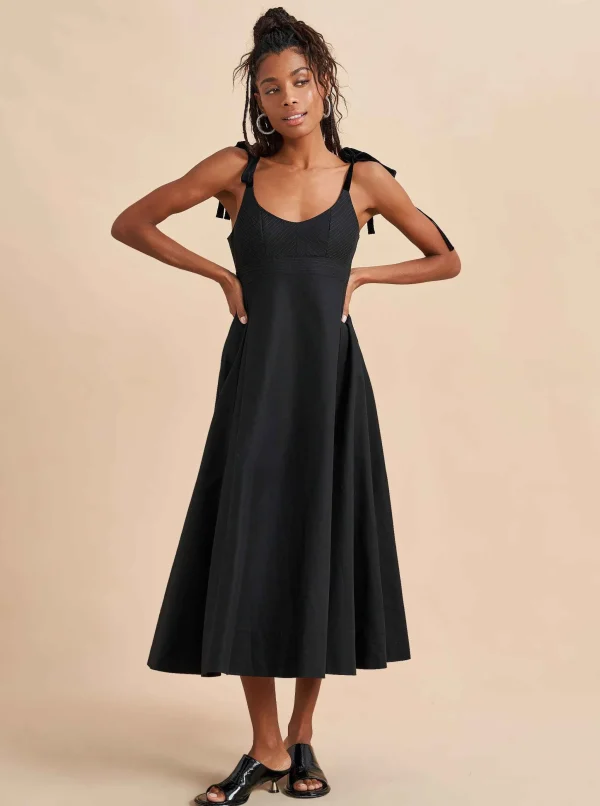 New Rebecca Dress Women Midi Dresses