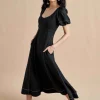 Cheap Rubio Dress Women Midi Dresses