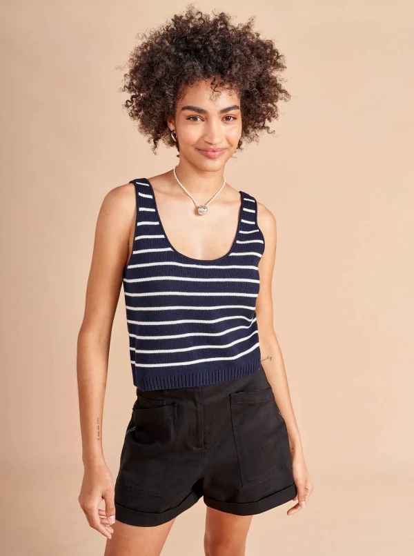 Store Sailor Tank Women Tops