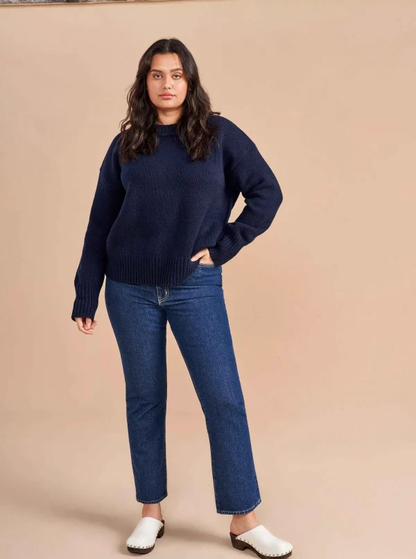 Flash Sale Solid Marin Sweater Women Sweaters