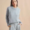 Flash Sale Solid Marin Sweater Women Sweaters