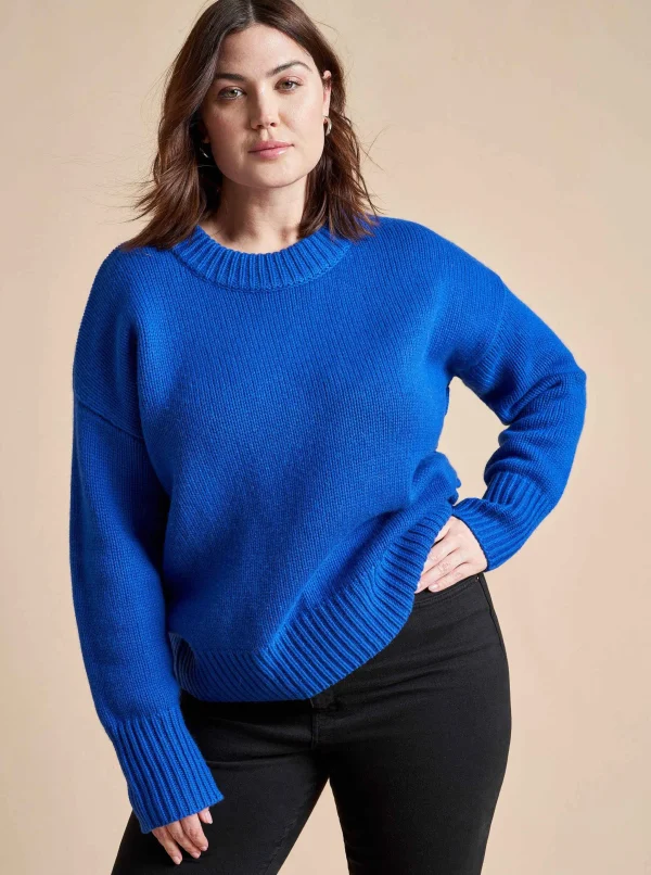 Outlet Solid Marin Sweater Women Sweaters