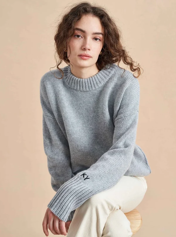 Flash Sale Solid Marin Sweater Women Sweaters