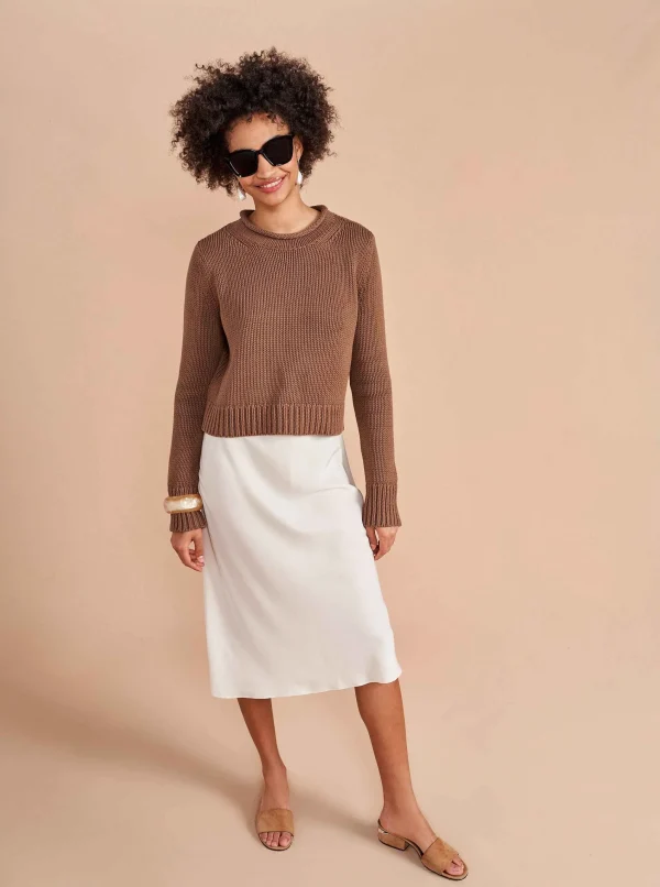 Sale Solid Mini Marina Sweater Women Sweaters