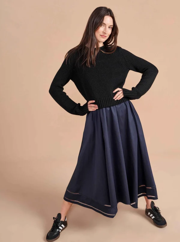 New Solid Mini Marina Sweater Women Sweaters