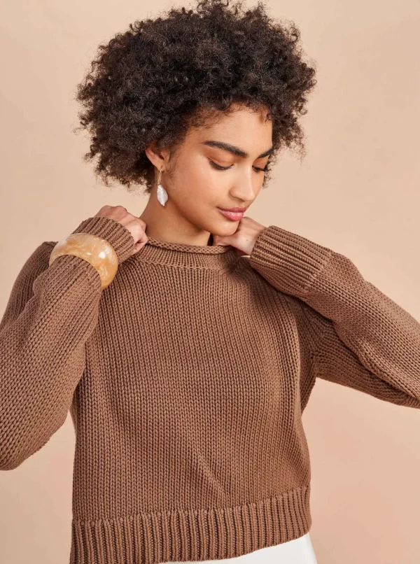 Sale Solid Mini Marina Sweater Women Sweaters