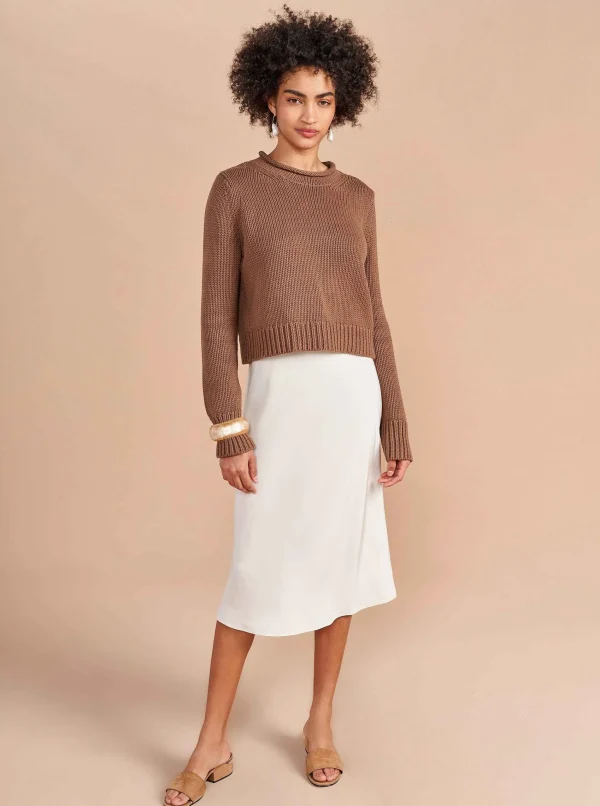 Sale Solid Mini Marina Sweater Women Sweaters