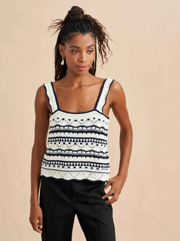 Online Striped Jane Tank Women Tops