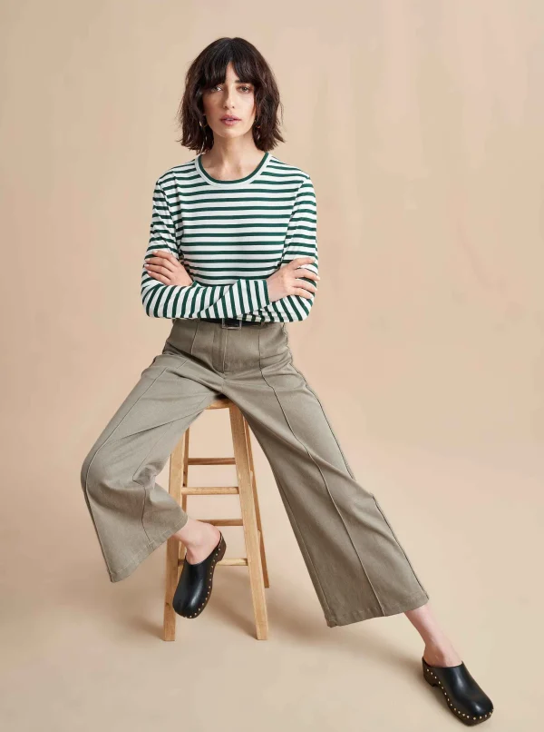 Flash Sale Striped Meredith Tee Women Tees