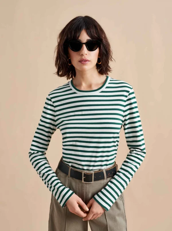 Flash Sale Striped Meredith Tee Women Tees