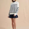 Shop Striped Toujours Sweater Women Sweaters