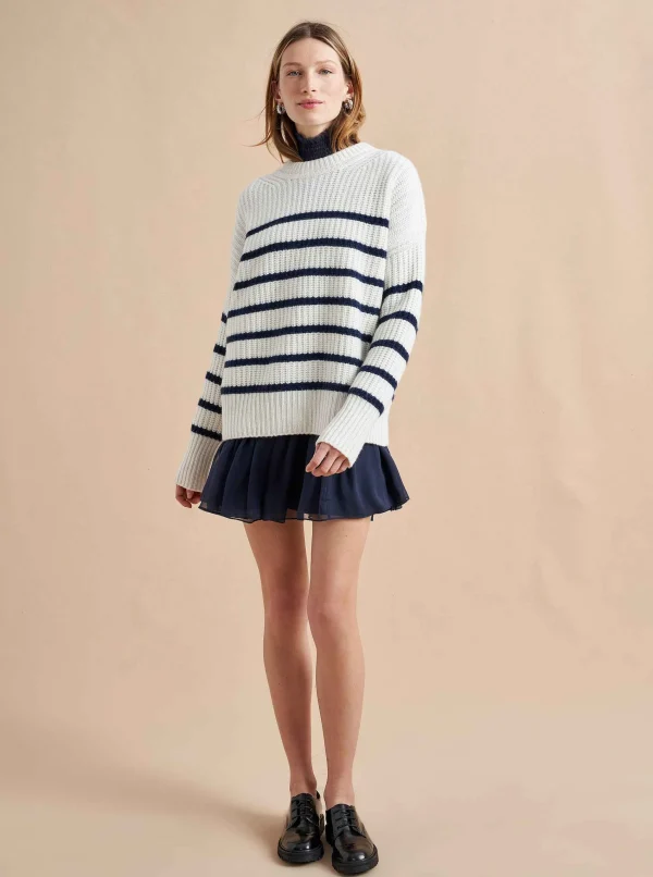 Shop Striped Toujours Sweater Women Sweaters