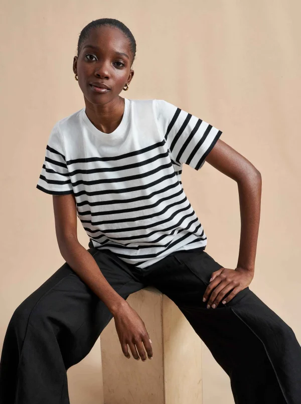 Store Striped Val Tee Women Tees