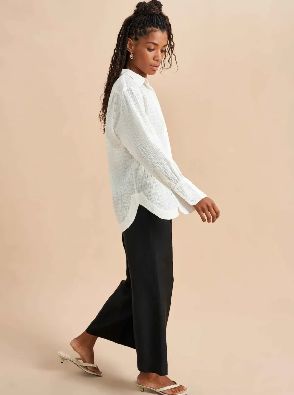 Flash Sale Textured Val Shirt Women Tops