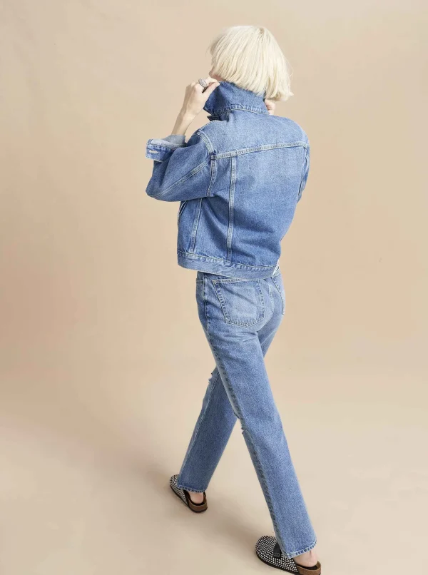 Fashion The Dean Jacket Women Denim